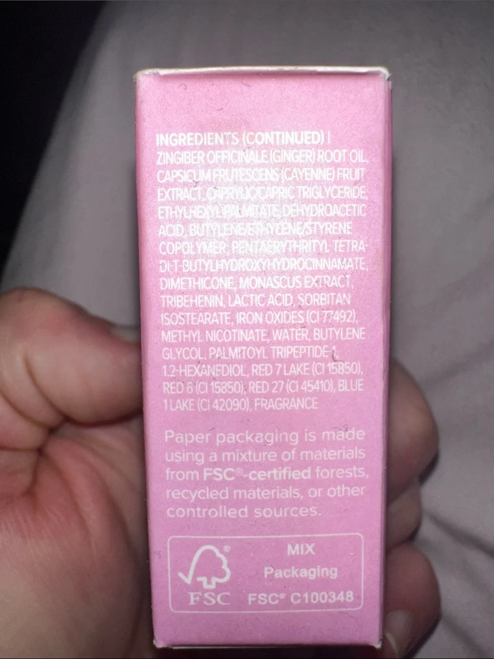 NIBI Dew Care Plush Party Buttery Vitamin C Lip Mask 12g cruelty free vegan